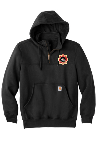 MCFC- Carhartt ® Rain Defender ® Paxton Heavyweight Hooded Zip Mock Sweatshirt