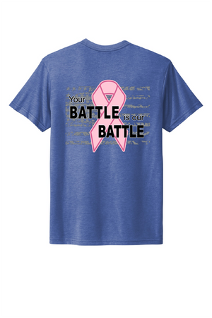 NJWLE -  Breast Cancer Awareness Triblend Short Sleeve Crew