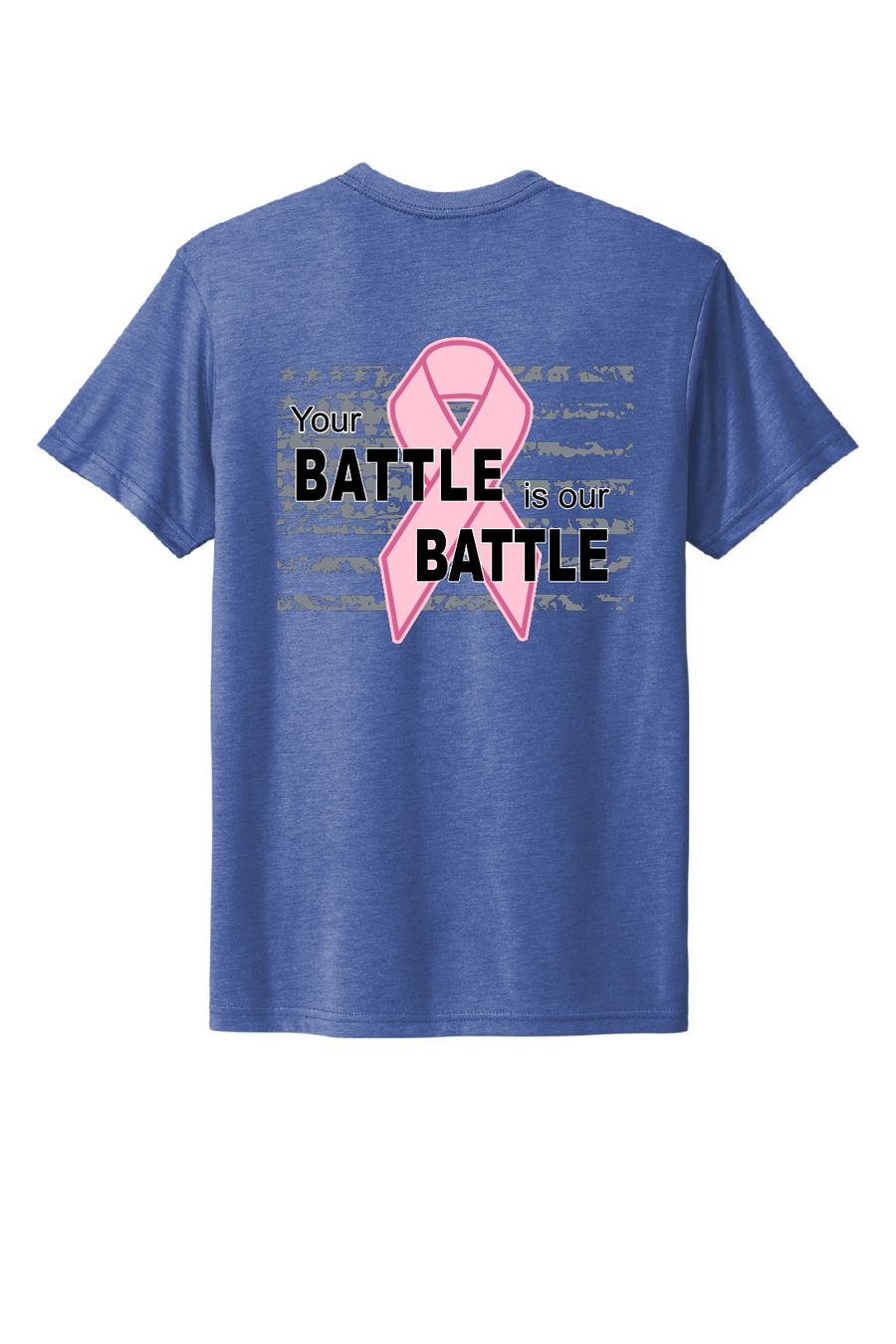 NJWLE -  Breast Cancer Awareness Triblend Short Sleeve Crew