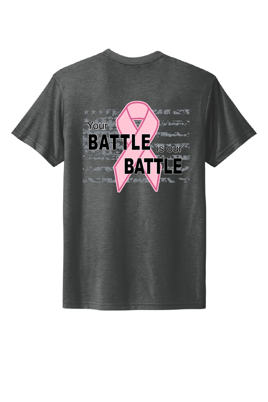 NJWLE -  Breast Cancer Awareness Triblend Short Sleeve Crew
