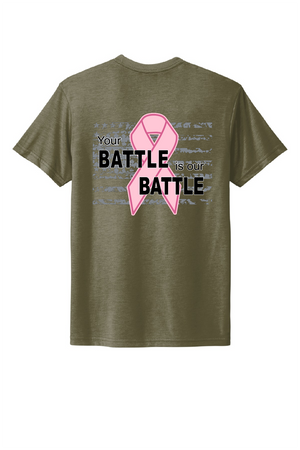 NJWLE -  Breast Cancer Awareness Triblend Short Sleeve Crew