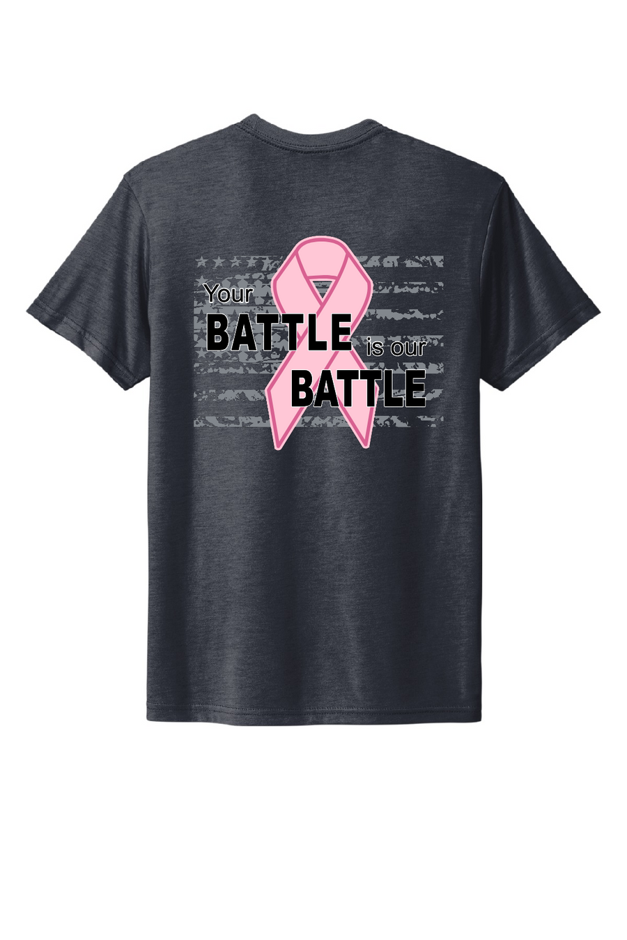 NJWLE -  Breast Cancer Awareness Triblend Short Sleeve Crew