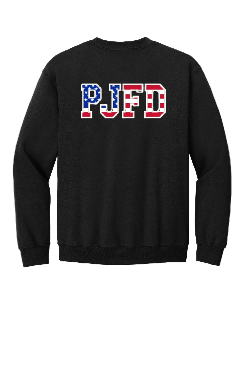 PJFD - Gildan® DryBlend® Crewneck Sweatshirt (PJFD flag)