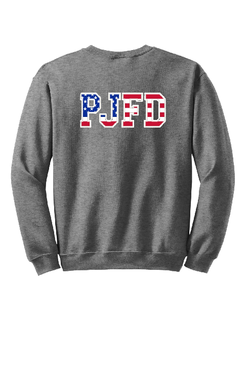 PJFD - Gildan® DryBlend® Crewneck Sweatshirt (PJFD flag)