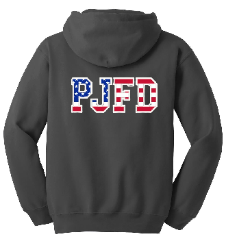 PJFD - Gildan® DryBlend® Pullover Hooded Sweatshirt (PJFD flag)