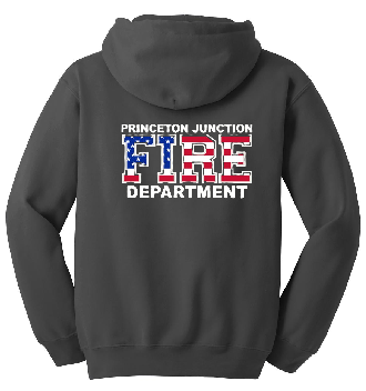 PJFD - Gildan® DryBlend® Pullover Hooded Sweatshirt (PJFD flag full text)