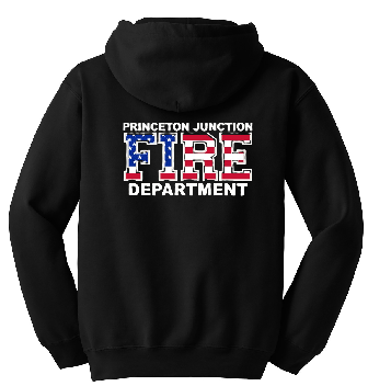 PJFD - Gildan® DryBlend® Pullover Hooded Sweatshirt (PJFD flag full text)