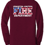 PJFD - Gildan® - DryBlend® 50 Cotton/50 Poly LONG Sleeve T-Shirt (PJFD flag with full text)