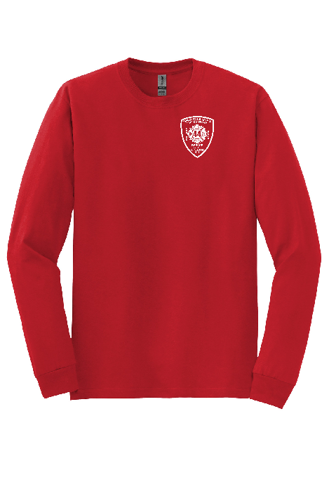 PJFD - Gildan® - DryBlend® 50 Cotton/50 Poly LONG Sleeve T-Shirt (front only)