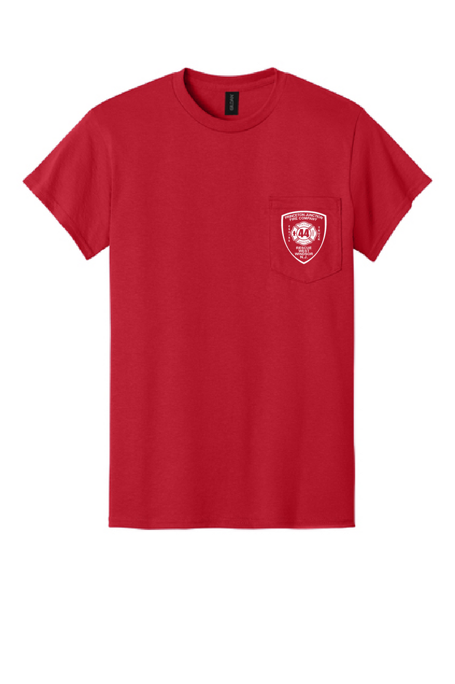 PJFD - Gildan® DryBlend® 50 Cotton/50 Poly Pocket T-Shirt (PJFD with text)