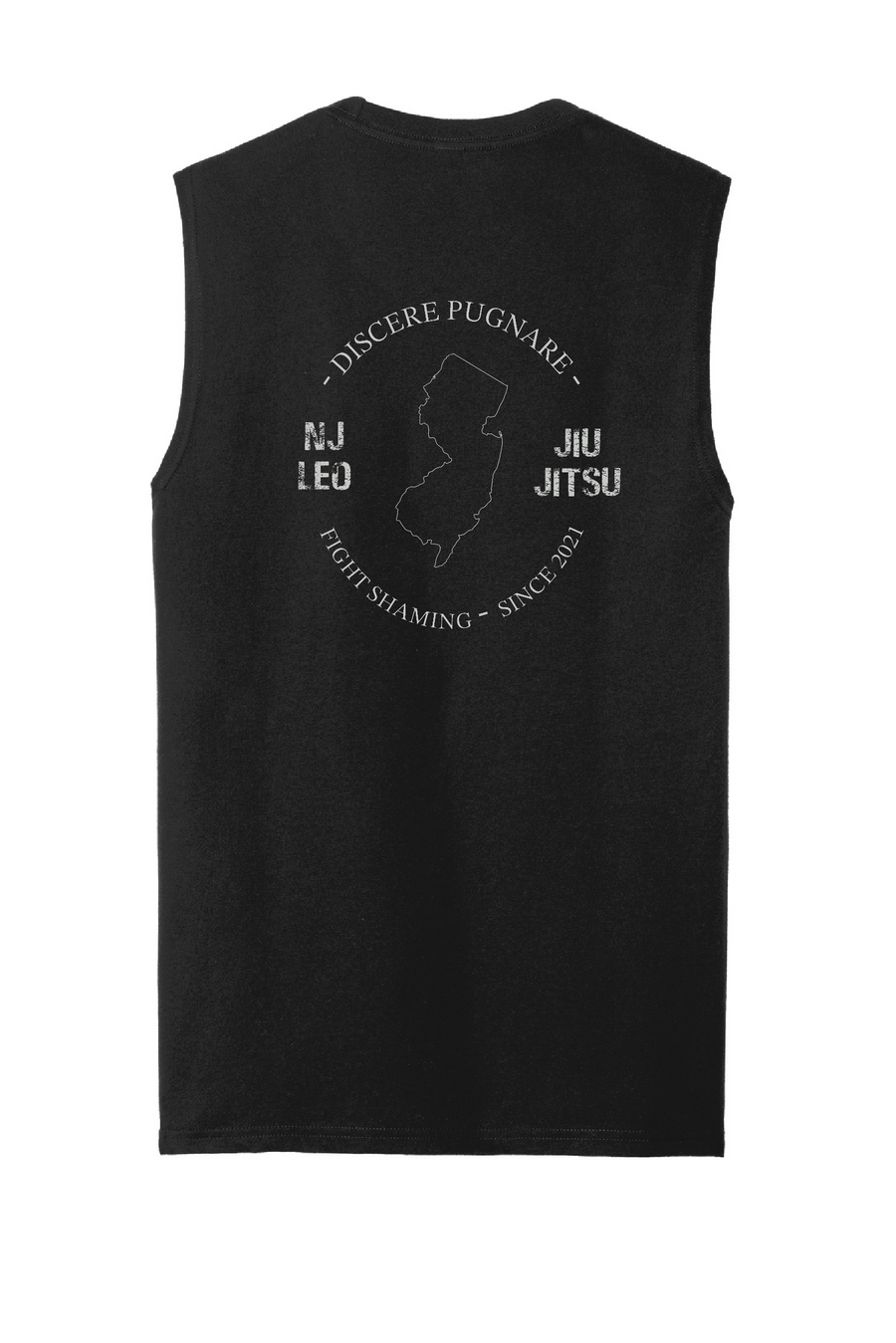 NJLEO - Jersey Muscle Tank (PMA / NJLEO JJ LOGO)