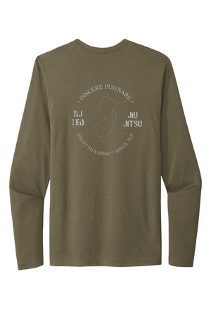 NJLEO - Next Level CVC Long Sleeve T-Shirt (PMA / NJLEO JJ LOGO)