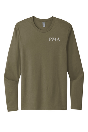 NJLEO - Next Level CVC Long Sleeve T-Shirt (PMA / NJLEO JJ LOGO)