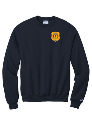 RV213- Champion Powerblend Crewneck Sweatshirt (gold shield)