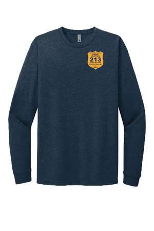 RV213 - Gildan® Youth Heavy Cotton™ 100% Cotton Long Sleeve T-Shirt (gold shield)