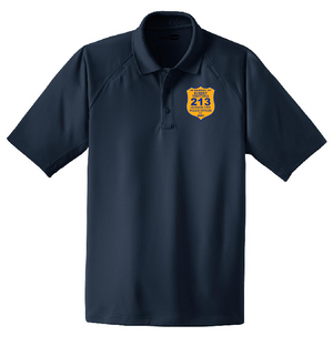 RV213- CornerStone® - Select SHORT Sleeve Snag-Proof Tactical Polo (gold shield)