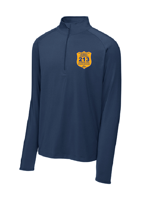 RV213 - Sport-Tek® Sport-Wick® Stretch 1/4-Zip Pullover (gold shield)