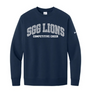 SGGCC - Nike Club Fleece Sleeve Swoosh Crew (Lions)