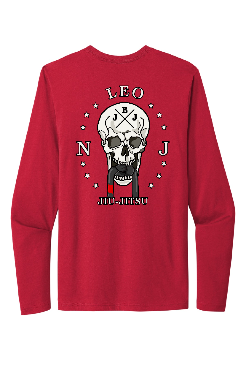 NJLEO - Next Level CVC Long Sleeve T-Shirt (JUST TRAIN / SKULL)