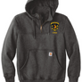 TRP - Carhartt ® Rain Defender ® Paxton Heavyweight Hooded Zip Mock Sweatshirt (K9 Cyrus)