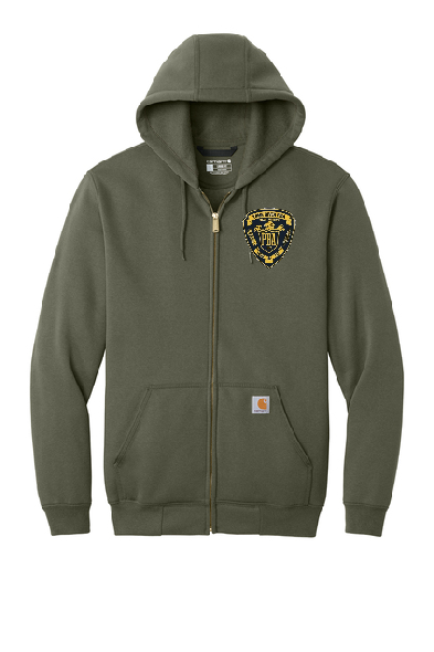TRP - Carhartt ® Midweight Hooded Zip-Front Sweatshirt - (PBA full color)