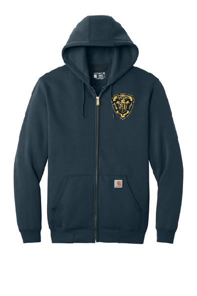TRP - Carhartt ® Rain Defender ® Paxton Heavyweight Hooded ZIP MOCK Sweatshirt (PBA full color)
