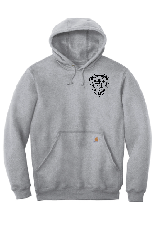 TRP - Carhartt ® MIDWEIGHT Hooded Sweatshirt (PBA black shield)