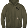 TRP - Carhartt ® MIDWEIGHT Hooded Sweatshirt (PBA black shield)
