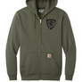 TRP - Carhartt ® Midweight Hooded Zip-Front Sweatshirt - (PBA black shield)