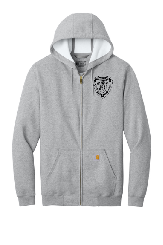 TRP - Carhartt ® Midweight Hooded Zip-Front Sweatshirt - (PBA black shield)