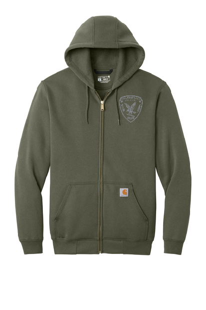 TRP - Carhartt ® Midweight Hooded Zip-Front Sweatshirt (Emergency Service Unit)