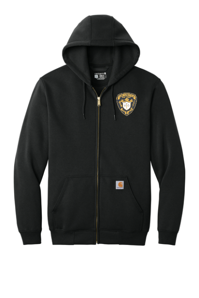 TRP - Carhartt ® Midweight Hooded Zip-Front Sweatshirt (POLICE)