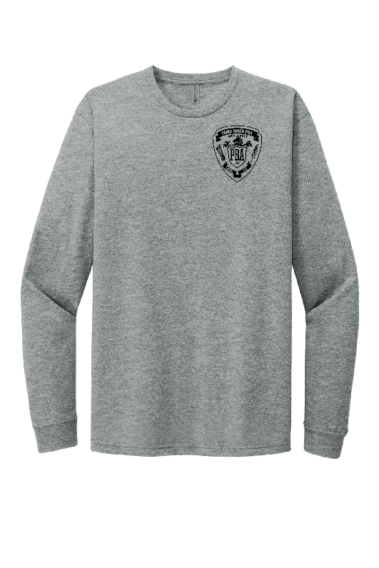 TRP - Next Level CVC LONG Sleeve T-Shirt (PBA black shield)