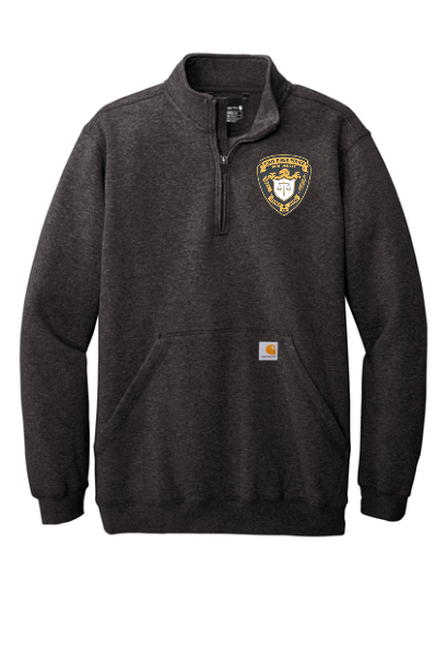 TRP - Carhartt® Midweight 1/4-Zip Mock Neck Sweatshirt (POLICE)