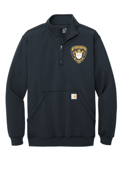 TRP - Carhartt® Midweight 1/4-Zip Mock Neck Sweatshirt (POLICE)