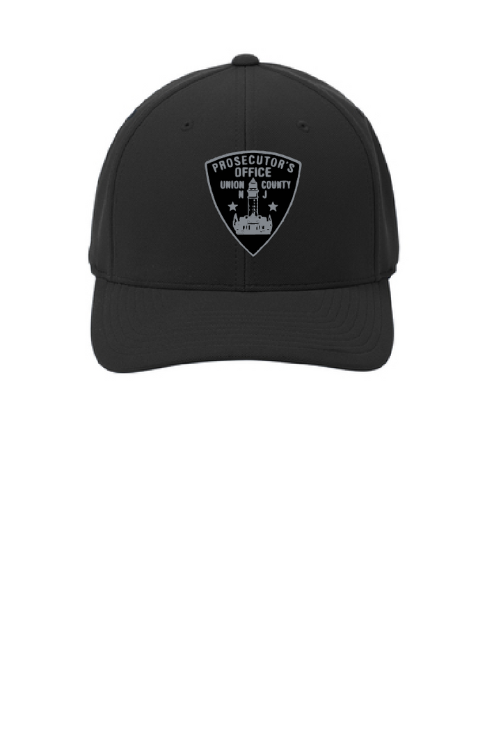 UCPO- Port Authority® Flexfit 110® Cool & Dry Mini Pique Cap (gray subdued shield)