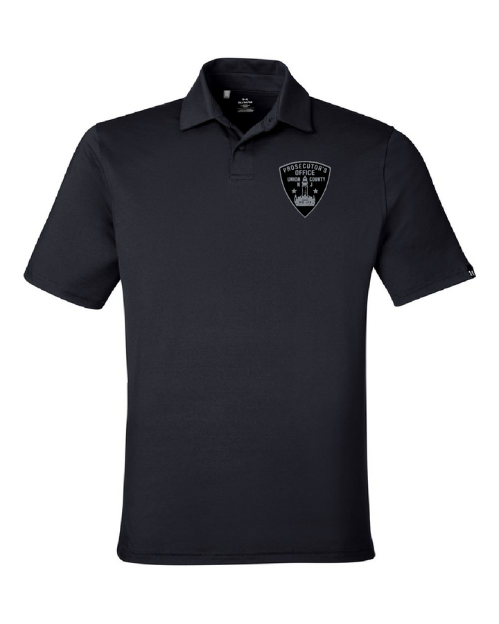 UCPO - Under Armour Men's Recycled Polo (gray subdued shield)