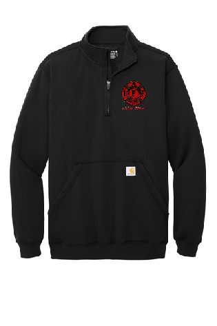 UFFD - Carhartt® MIDWEIGHT 1/4-Zip Mock Neck Sweatshirt (IAFF Local 3874 embroidered)