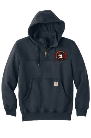UFFD - Carhartt ® Rain Defender ® Paxton HEAVYWEIGHT Hooded Zip Mock Sweatshirt (A Shift embroidered)