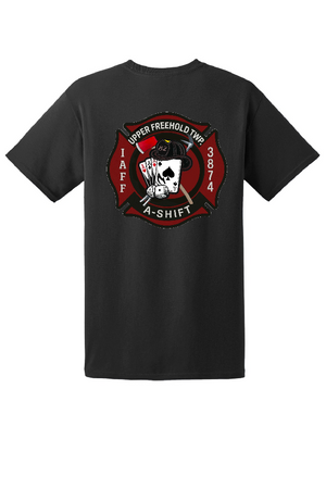 UFFD - IAFF LOCAL 3874 - Hanes® - EcoSmart® 50/50 Cotton/Poly T-Shirt (A SHIFT)