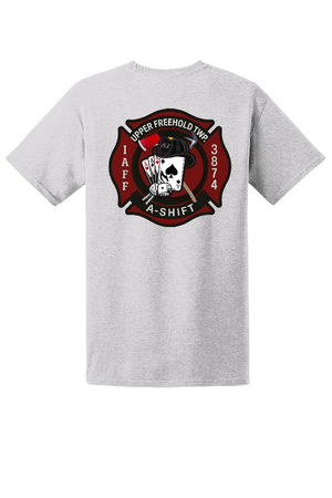 UFFD - IAFF LOCAL 3874 - Hanes® - EcoSmart® 50/50 Cotton/Poly T-Shirt (A SHIFT)