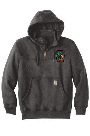 UFFD - Carhartt ® Rain Defender ® Paxton HEAVYWEIGHT Hooded Zip Mock Sweatshirt (B Shift embroidered)