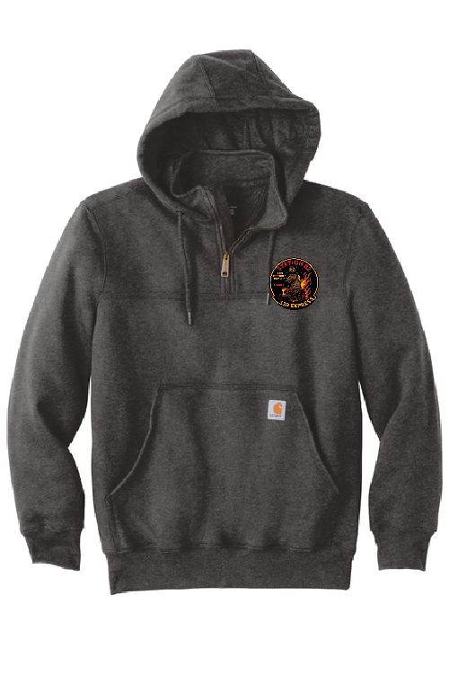 UFFD - Carhartt ® Rain Defender ® Paxton HEAVYWEIGHT Hooded Zip Mock Sweatshirt (C Shift embroidered)
