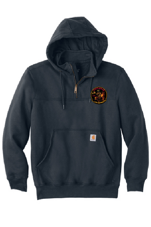 UFFD - Carhartt ® Rain Defender ® Paxton HEAVYWEIGHT Hooded Zip Mock Sweatshirt (C Shift embroidered)