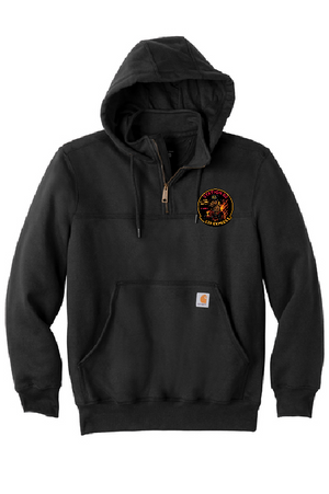 UFFD - Carhartt ® Rain Defender ® Paxton HEAVYWEIGHT Hooded Zip Mock Sweatshirt (C Shift embroidered)
