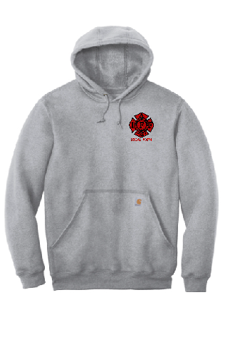 UFFD - Carhartt ® MIDWEIGHT Hooded Sweatshirt (IAFF LOCAL 3874 embroidered)