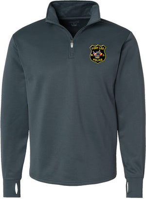 Fort Lee PBA #245 - Champion Sport Quarter-Zip Pullover (POLICE / DB)