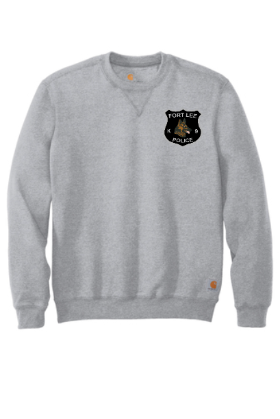 Fort Lee PBA #245 - Carhartt ® Midweight Crewneck Sweatshirt (K-9)