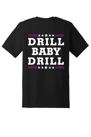 TRUMP - Trump/Vance DRILL BABY DRILL - USA-Made Jersey Tee