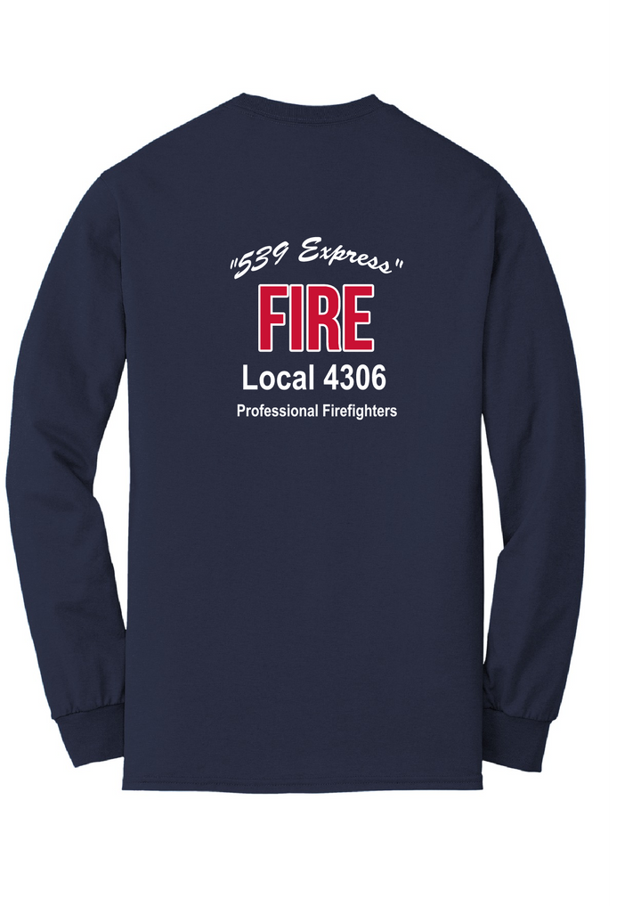 UFFD - IAFF LOCAL 4306 Gildan® - DryBlend® 50 Cotton/50 Poly Long Sleeve T-Shirt